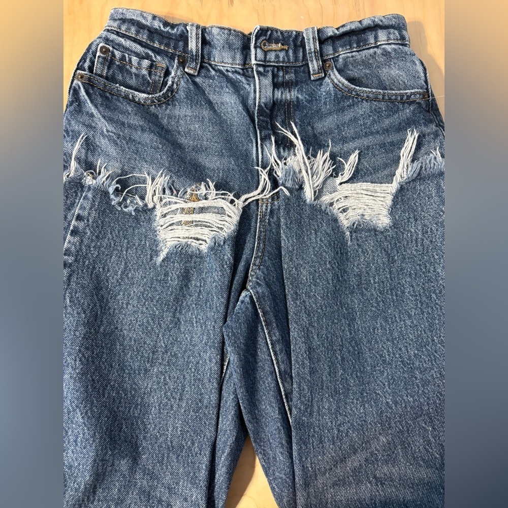 Sz 1 Garage Vintage Straight Jeans - Picture 4 of 5